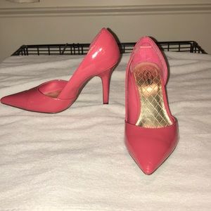 Pink heels